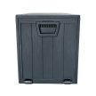 Cutie depozitare grădină 112x49x54 cm, plastic, gri, AZB-G2075 GREY
