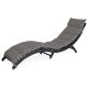 Șezlong grădină 54x192x68 cm, aluminiu, gri, AZL-L1301 GREY