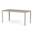 Set mobilier grădină 156x78x74 cm, polywood, bej, AZS-B1656 CRM