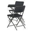 Set mobilier grădină 1+2, plastic, gri, AZS-L2161 GREY