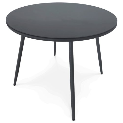 Masă grădină 90x90 cm, metal, gri, AZT-L1352 GREY