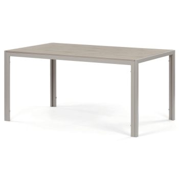   Masă grădină 150x89 cm, metal, polywood, bej, AZT-S1215 CRM