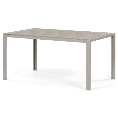 Masă grădină 150x89 cm, metal, polywood, bej, AZT-S1215 CRM