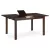 Masă Extensibilă pentru Dining 120+30x80x74 cm, blat MDF, furnir, picioare lemn masiv, culoare nuc