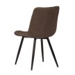 Scaun de dining, maro, material textil, CT-382 BR2