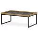 Masă de cafea 100×60 cm, MDF, stejar. CT‑611 OAK