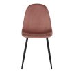 Scaun de dining catifea roz. CT-971 PINK4