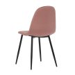 Scaun de dining catifea roz. CT-971 PINK4