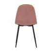 Scaun de dining catifea roz. CT-971 PINK4