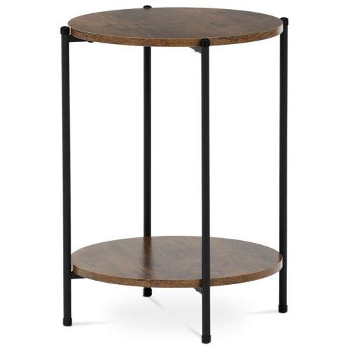 Masă de cafea / masă auxiliară, MDF, culoare stejar vechi