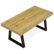 Masă de cafea 120×60 cm, culoare fag. CT‑R5212 OAK