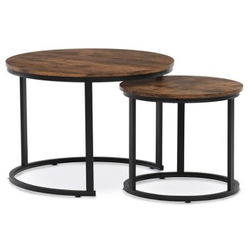 Masă de cafea 70×70 cm, MDF, Old Wood. CT-X7122 OLW