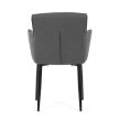 Scaun de dining stofă gri. DCH-J2159 GREY2