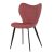 Scaun de dining stofă roșie. DCL-1031 RED2
