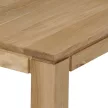 Masă de sufragerie din stejar masiv 160×90 cm. DS-F160 DUB