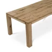 Masă de dining 180×90 cm, stejar masiv, picioare 8x8 cm