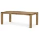 Masă de sufragerie din stejar masiv 200×100 cm. DS-F200 DUB