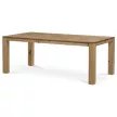 Masă de sufragerie din stejar masiv 200×100 cm. DS-F200 DUB