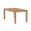 Masă de sufragerie din stejar masiv 160×90 cm. DS-H160 DUB