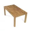 Masă de sufragerie din stejar masiv 160×90 cm. DS-H160 DUB