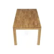 Masă de sufragerie din stejar masiv 160×90 cm. DS-H160 DUB