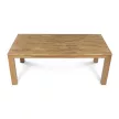 Masă de dining din stejar masiv 200x100 cm, DS-H200 DUB