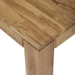 Masă de dining din stejar masiv 200x100 cm, DS-H200 DUB