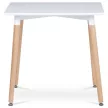 Masă de dining 80×80 cm, MDF, albă. DT-303 WT