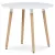Masă de dining 90×90 cm, MDF, albă. DT-306 WT