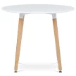 Masă de dining 90×90 cm, MDF, albă. DT-306 WT