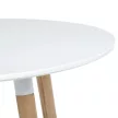 Masă de dining 90×90 cm, MDF, albă. DT-306 WT