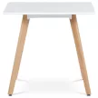 Masă de dining 80×80 cm, MDF, albă. DT-312 WT