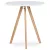 Masă de dining MDF albă 70×70 cm. DT-320 WT