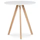 Masă de dining MDF albă 70×70 cm. DT-320 WT