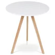 Masă de dining MDF albă 70×70 cm. DT-320 WT