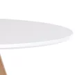 Masă de dining MDF albă 70×70 cm. DT-320 WT