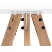 Masă de dining MDF albă 70×70 cm. DT-320 WT