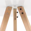 Masă de dining MDF albă 70×70 cm. DT-320 WT