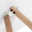 Masă de dining MDF albă 70×70 cm. DT-320 WT