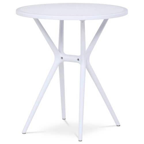 Masă de Grădină din Plastic, Albă. DT-X7007 WT