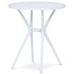 Masă de Grădină din Plastic, Albă. DT-X7007 WT
