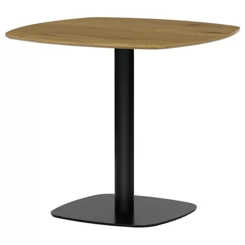 Masă de dining 80×80 cm, MDF, stejar. DT-X7117 OAK
