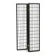 Paravan din lemn masiv negru. EF-E803 BK