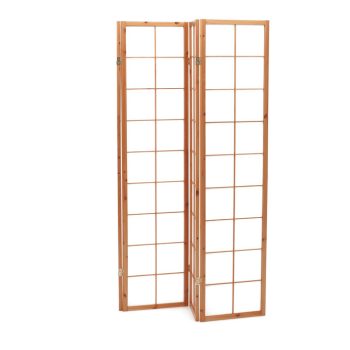 Paravan din lemn masiv natur. EF-E804 NAT