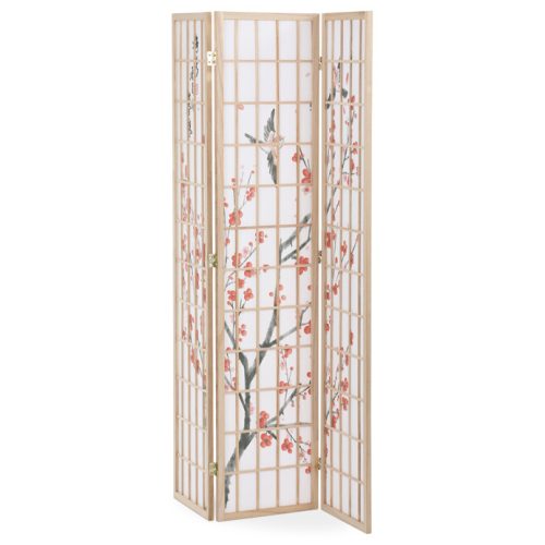 Paravan din lemn masiv natur. EF-L185 NAT