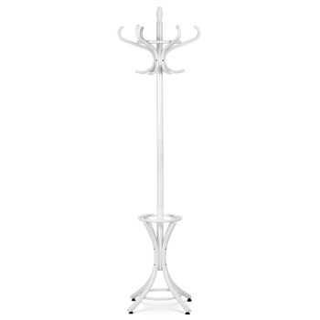 Cuier din lemn masiv, culoare albă. F-2059 WT