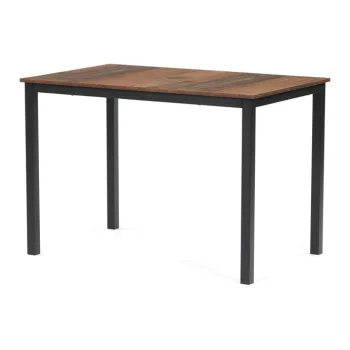 Masă dining 110x70x75 cm, MDF, old wood, GDT-202 OLW2