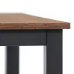 Masă dining 110x70x75 cm, MDF, old wood, GDT-202 OLW2