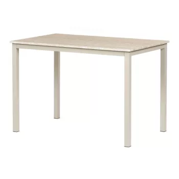 Masă dining 110x70x75 cm, MDF, travertin, GDT-202 TRV