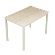 Masă dining 110x70x75 cm, MDF, travertin, GDT-202 TRV